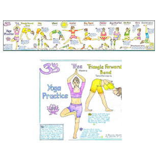 Yoga Practice Chart