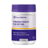 Blooms Odourless Natural Fish Oil 1000mg 400 Caps