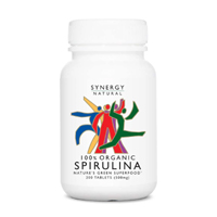 Synergy Organic Spirulina 200 Tablets